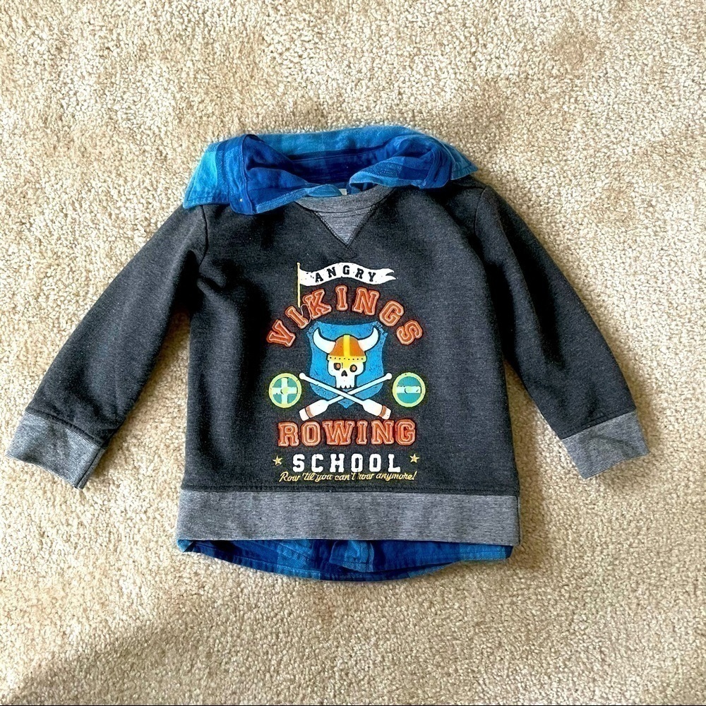 EUC Hatley Toddler Boy’s Sweatshirt!